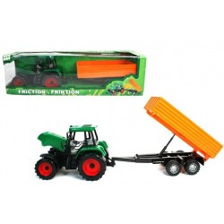 49259 V.Tracteur 17 CM Vert + Benne