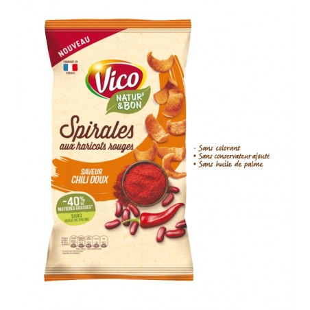 Vico Chips Haricot Rouge Chili 