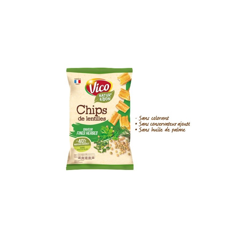 Vico Chips Lentille Fine Herbes