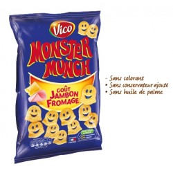 Vico Monster Munch Goût Jambon/Fromage 