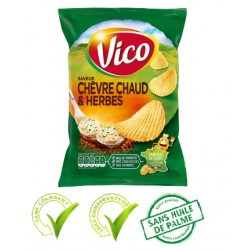 Vico Chips Classique Chèvre/Herbe 