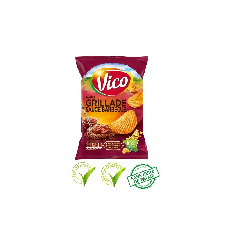 Vico Chips Grillade Sauce barbecue 
