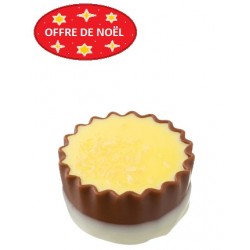 Chocolat Orleans Fourré Crème Brulée boite 1,9kg