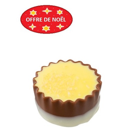 Chocolat Orleans Fourré Crème Brulée boite 1,9kg