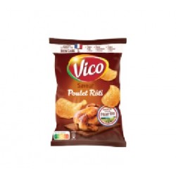 Vico Chips Aromatisé Poulet Rôti 
