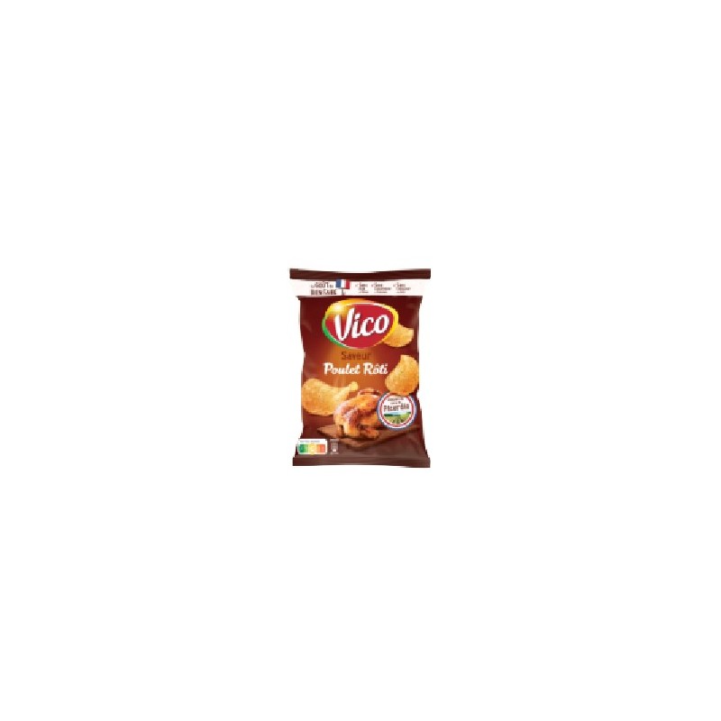Vico Chips Aromatisé Poulet Rôti 