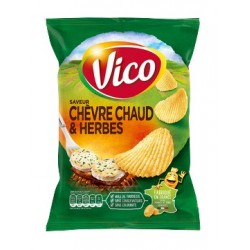 Vico Chips Aromatisé Chèvre Chaud