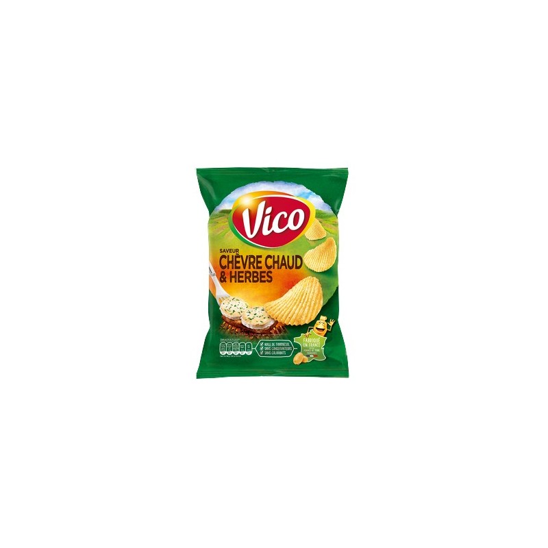 Vico Chips Aromatisé Chèvre Chaud