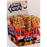 sucettes Xmas Twisty Chrismas noel sapin tortillon serpentine 40gr multicolor