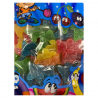 assortiment coloré bonbon gelifie acide ours sucre dulceplus 1kg