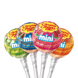 chupa chups mini assortiment de parfums fraise cola orange pomme par 300 pièces