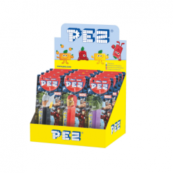 presentoir distributeur display pez licence marvel avengers