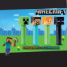 pez boite presentoir display distributeur dextose bonbon minecraft licence 4 personnages