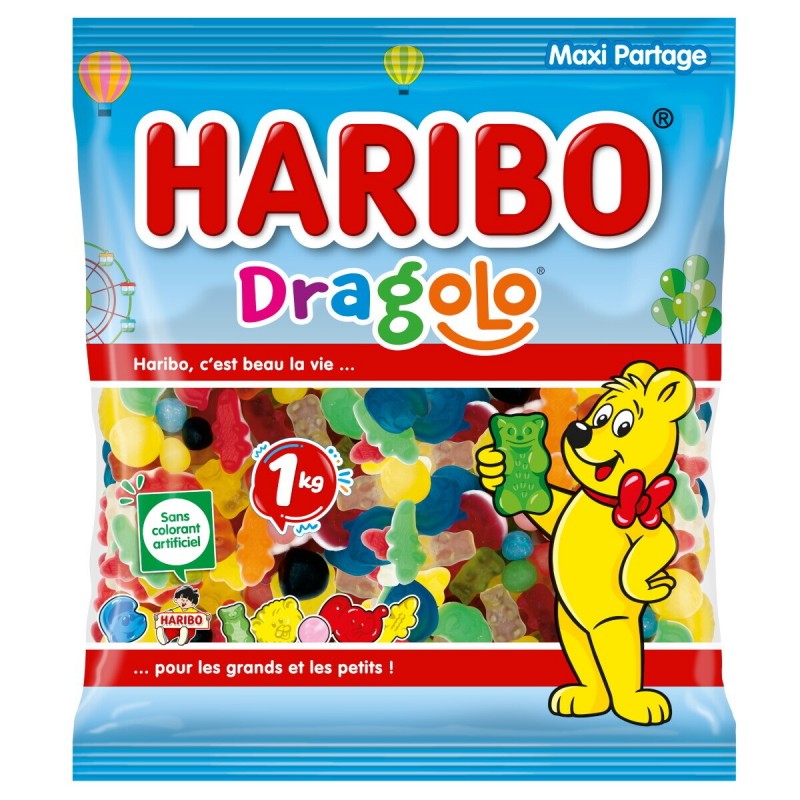 Dragolo Haribo vrac bonbon gelifié sachet vrac