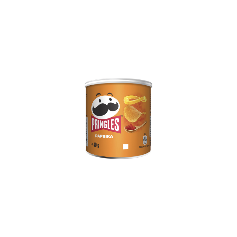 chips pringles Paprika apéritif 40g petit format snack