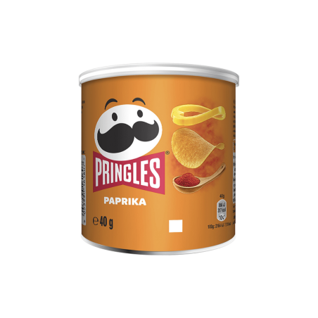 chips pringles Paprika apéritif 40g petit format snack