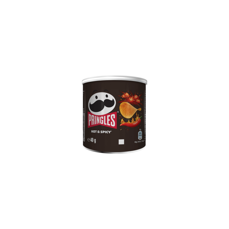 chips pringles Hot & Spicy apéritif 40g petit format snack