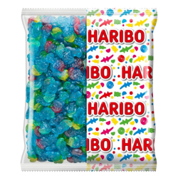 Schtroumpfs Pm x 2 kg Haribo sac bonbon vrac en gros pour les professionnels sachet