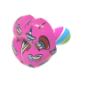 sucette tetine kiss pop americaine rose chapeau drapeau