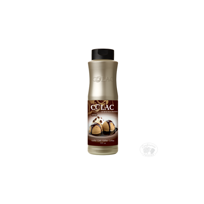 bouteille colac café 1kg topping coulis glace gaufre et crepe
