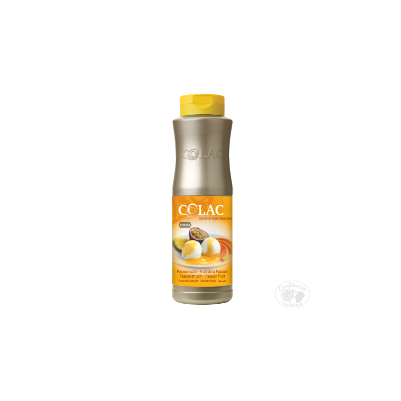 bouteille de coulis 1kg topping professionnels glace crepe et gaufre dessert