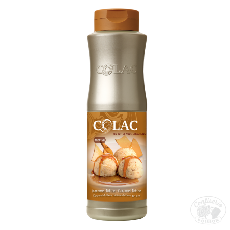 bouteille colac 1kg caramel toffee épais coulis dessert professionnel coulis pour glace crepe gaufre bouteille colac 1kg caramel toffee épais coulis dessert professionnel coulis pour glace crepe gaufre