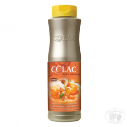 bouteille colac 1kg coulis dessert professionnels topping abricot miel crepe gaufre glace