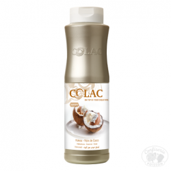 bouteille 1kg topping noix de coco garniture glace crepe et gaufre dessert professionnel