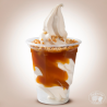 topping garniture caramel creme pour dessert professionnels