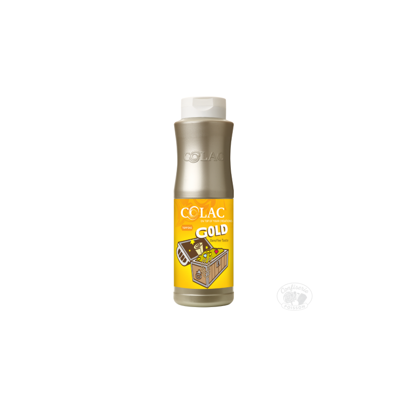 bouteille 1kg topping garniture dessert professionnels banane caramel onctueux