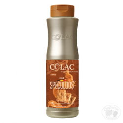 bouteille 1kg topping colac garniture pour dessert professionnels gateau crepe glace gaufre gout speculoos