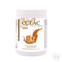 pot variegato crunchy speculoos nappage onctueux avec biscuits croquant colac