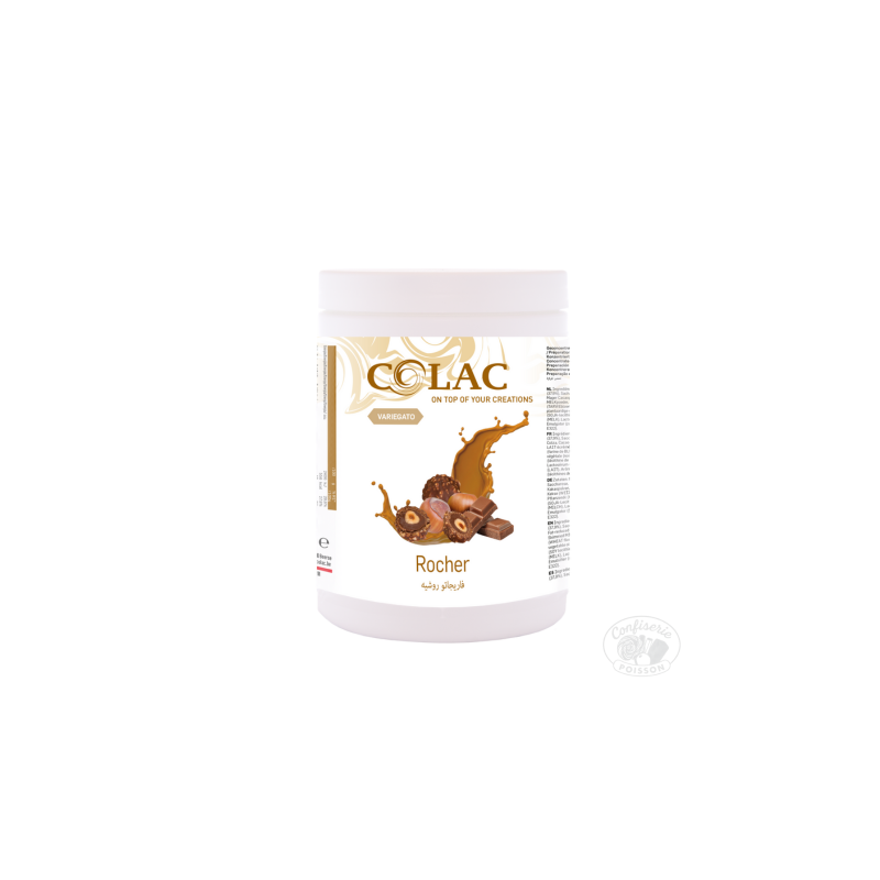 pot variegato colac rocher saveur et texture creme glace colac