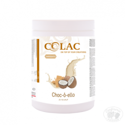 pot variegato préparation pour glace et dessert professionnel au bon gout de coco croquant colac