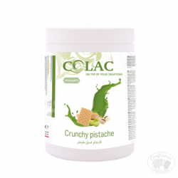 pot variegato préparation colac pour dessert professionnels glace pistache premium