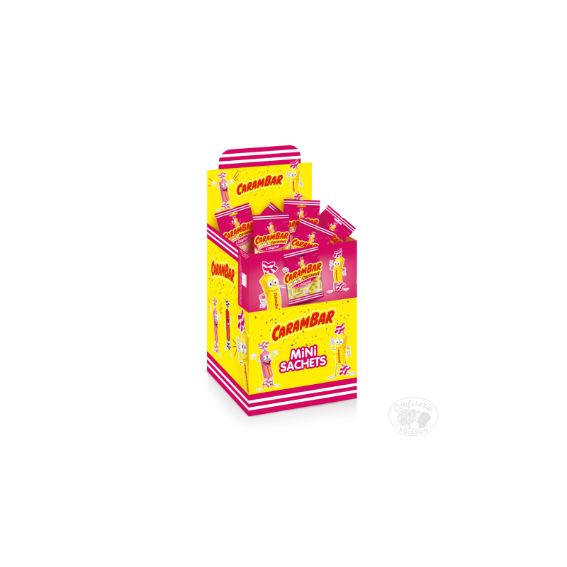 carambar mini sachets 35gr parfums caramel