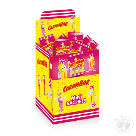 carambar mini sachets 35gr parfums caramel