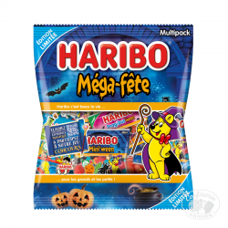 sachet 620g mega fete halloween haribo sachets 30g 40g