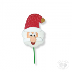Sucette guimauve Santa Claus