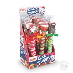 sucette giga twisty tutti fruity noel sucre cuit chrismas fizzy