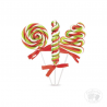 sucettes Xmas Twisty Chrismas noel sapin tortillon serpentine 40g multicolor