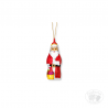 Père Noël Chocolat 12g emballé individuellement en alu coloré décoration noel