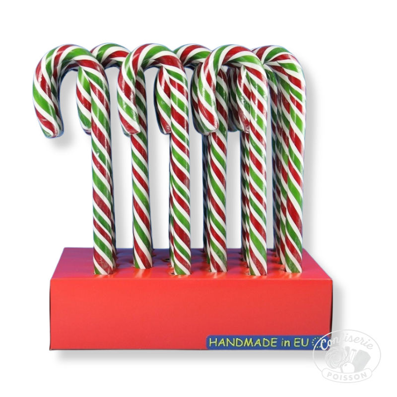 Canne Géante 100 gr Rouge & Vert canne a sucre noel