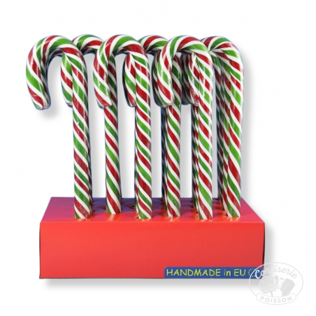 Canne Géante 100 gr Rouge & Vert canne a sucre noel