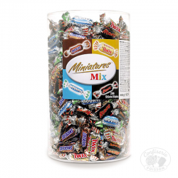 Boite Mini Assortiment Mars/Twix/Bounty x 3 kg