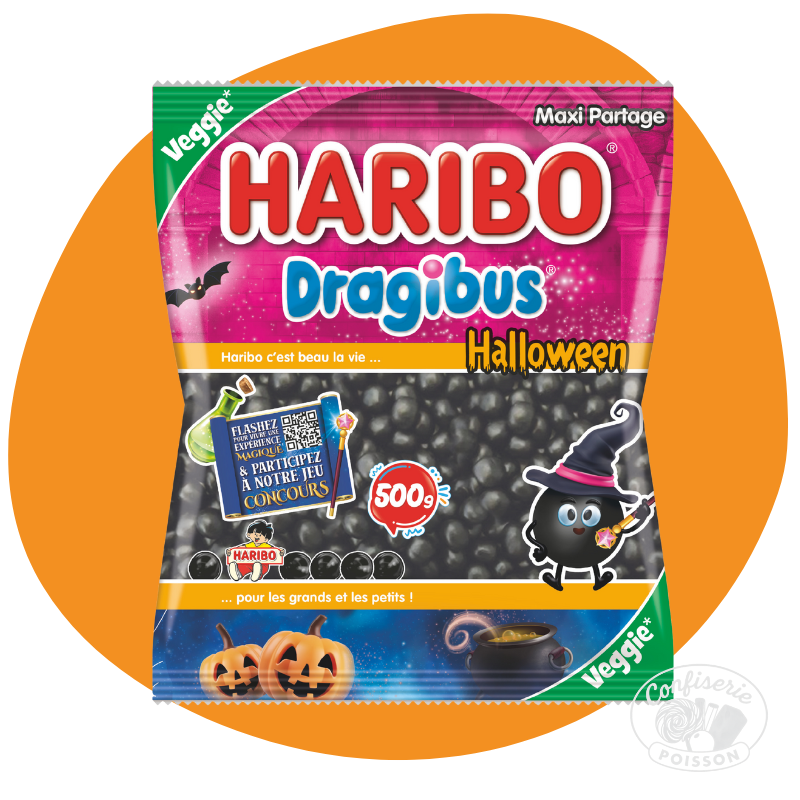 dragibus noir halloween 2025 haribo