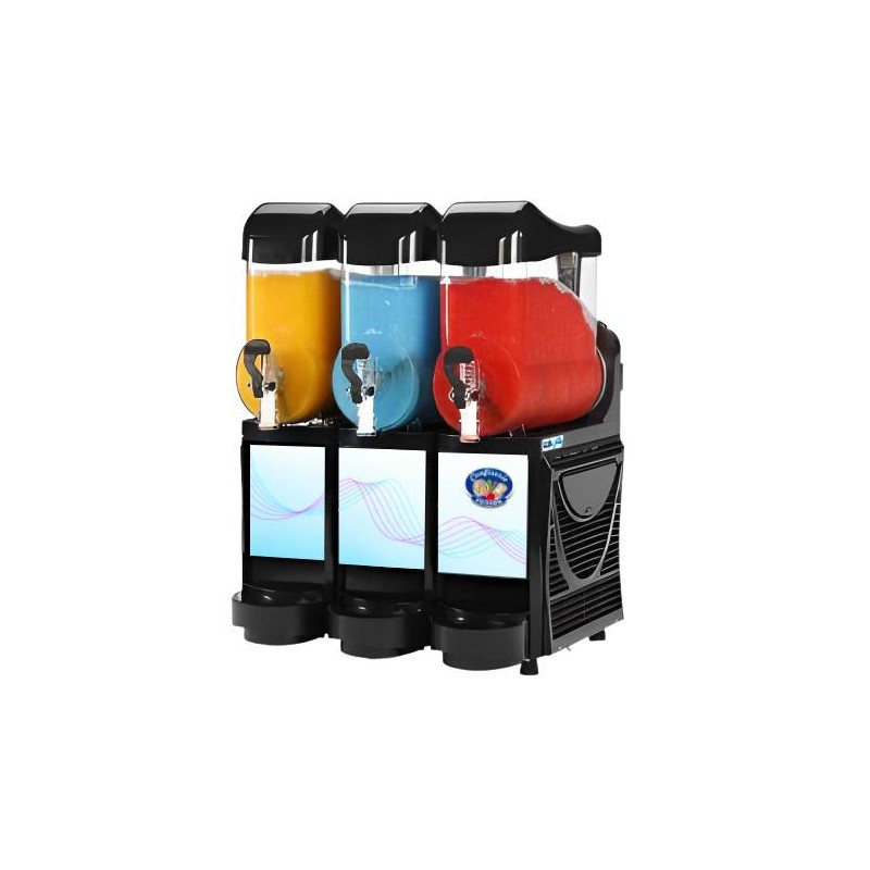 machine a granite confiserie poisson 3 bacs 3 parfums