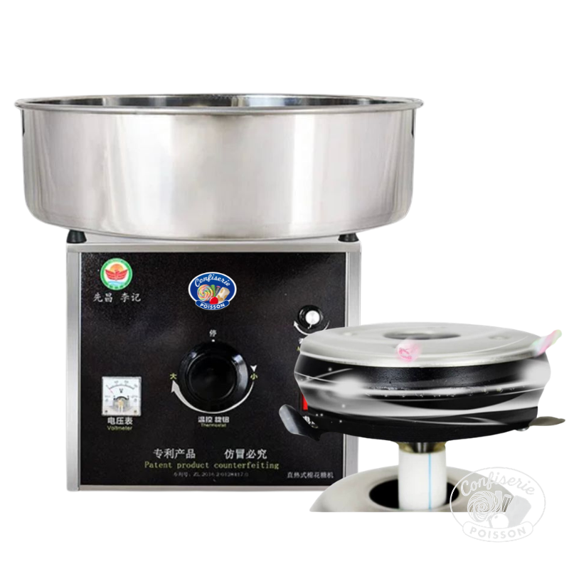 Barbe à papa professionnel Confiserie Poisson