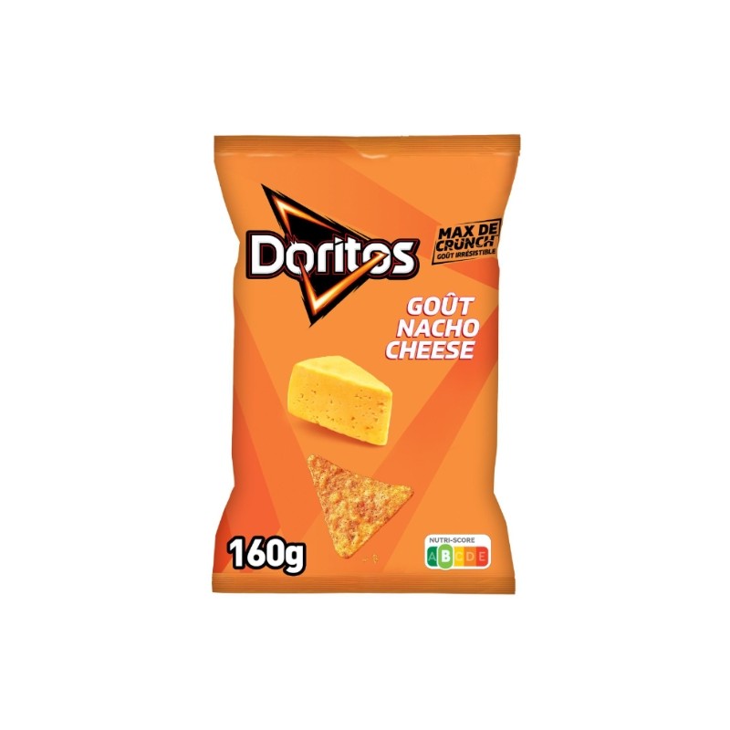 nacho cheese snacking facile doritos saveur 44g en carton de 20 pour professionnels