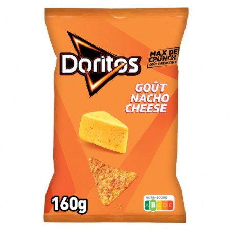 nacho cheese snacking facile doritos saveur 44g en carton de 20 pour professionnels